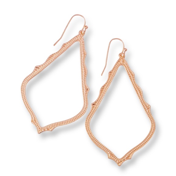 Sophee Drop Earrings in Rose Gold main image 0